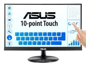 ASUS VT229H computerskærm 54,6 cm (21.5") 1920 x 1080 pixel Fuld HD LED Berøringsskærm Sort