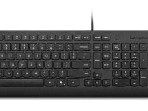 Lenovo Essential Wired Combo (Nordic) tastatur Mus inkluderet Universel USB Nordisk Sort