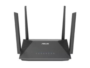 ASUS RT-AX52 AX1800 AiMesh trådløs router Gigabit Ethernet Dual-band (2,4 GHz / 5 GHz) Sort