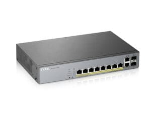 Zyxel GS1350-12HP-EU0101F netværksswitch Administreret L2 Gigabit Ethernet (10/100/1000) Strøm over Ethernet (PoE) Grå