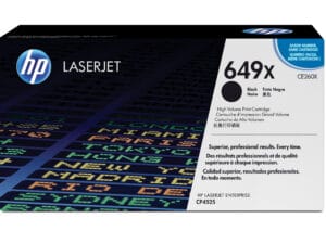 HP 649X High Yield Black Original LaserJet Toner Cartridge tonerpatron 1 stk
