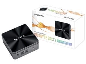 GIGABYTE GB-BRI3H-10110 PC barebone Sort i3-10110U BGA 1528 2,1 GHz