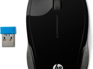 HP Wireless Mouse 200 mus Ambidextrous RF trådløst Optisk 1000 dpi