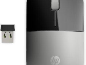 HP Z3700 Silver Wireless Mouse mus Ambidextrous RF trådløst Optisk 1200 dpi