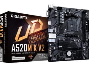 Gigabyte A520M K V2 bundkort AMD A520 Stik AM4 micro ATX