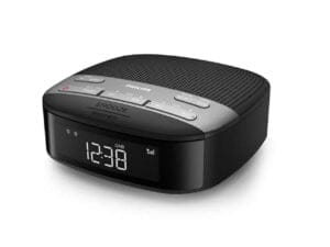 Philips TAR3505/12 radio Ur Digital Sort, Grå