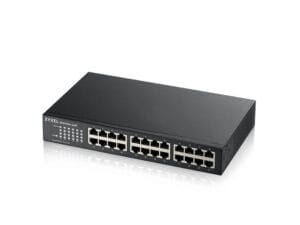 Zyxel GS1100-24E Ikke administreret Gigabit Ethernet (10/100/1000) Sort