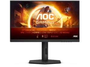 AOC 27G4X computerskærm 68,6 cm (27") 1920 x 1080 pixel Fuld HD LED Sort