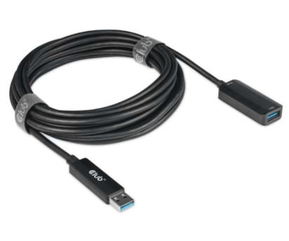 CLUB3D CAC-1411 USB-kabel 5 m USB 3.2 Gen 2 (3.1 Gen 2) USB A Sort - Billede 2