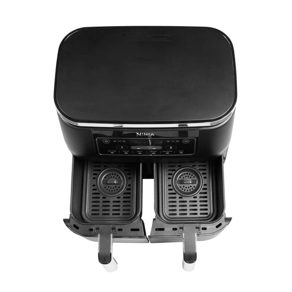 Ninja AF300 Dobbelt 7,6 L Enkeltstående 1690 W Varmluftsteger Sort - Billede 2