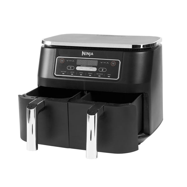 Ninja AF300 Dobbelt 7,6 L Enkeltstående 1690 W Varmluftsteger Sort - Billede 3