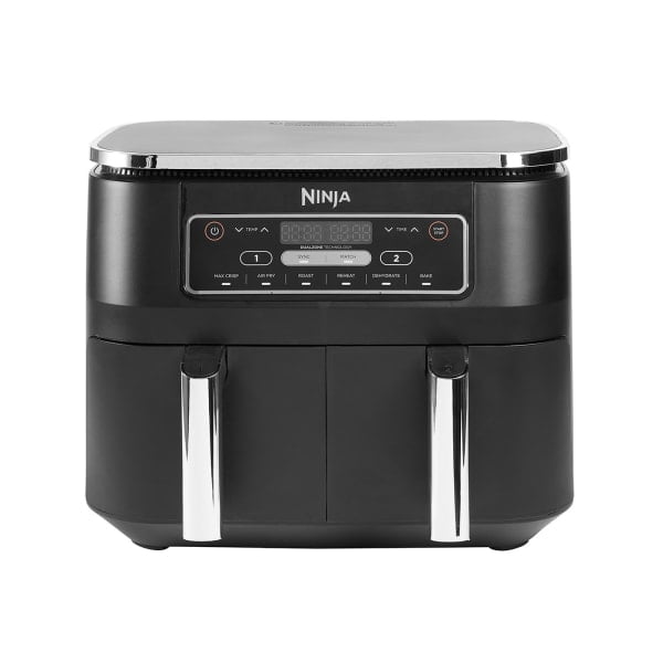 Ninja AF300 Dobbelt 7,6 L Enkeltstående 1690 W Varmluftsteger Sort