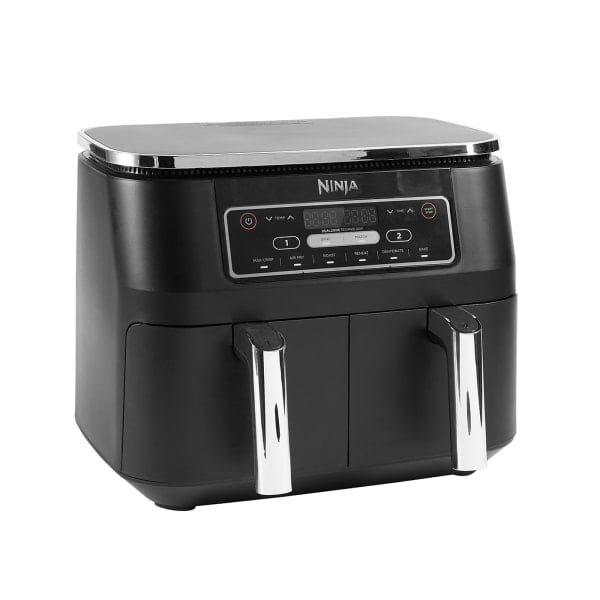 Ninja AF300 Dobbelt 7,6 L Enkeltstående 1690 W Varmluftsteger Sort - Billede 5