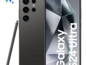 Samsung Galaxy S24 Ultra 17,3 cm (6.8") Dual SIM 5G USB Type-C 12 GB 256 GB 5000 mAh Sort, Titanium