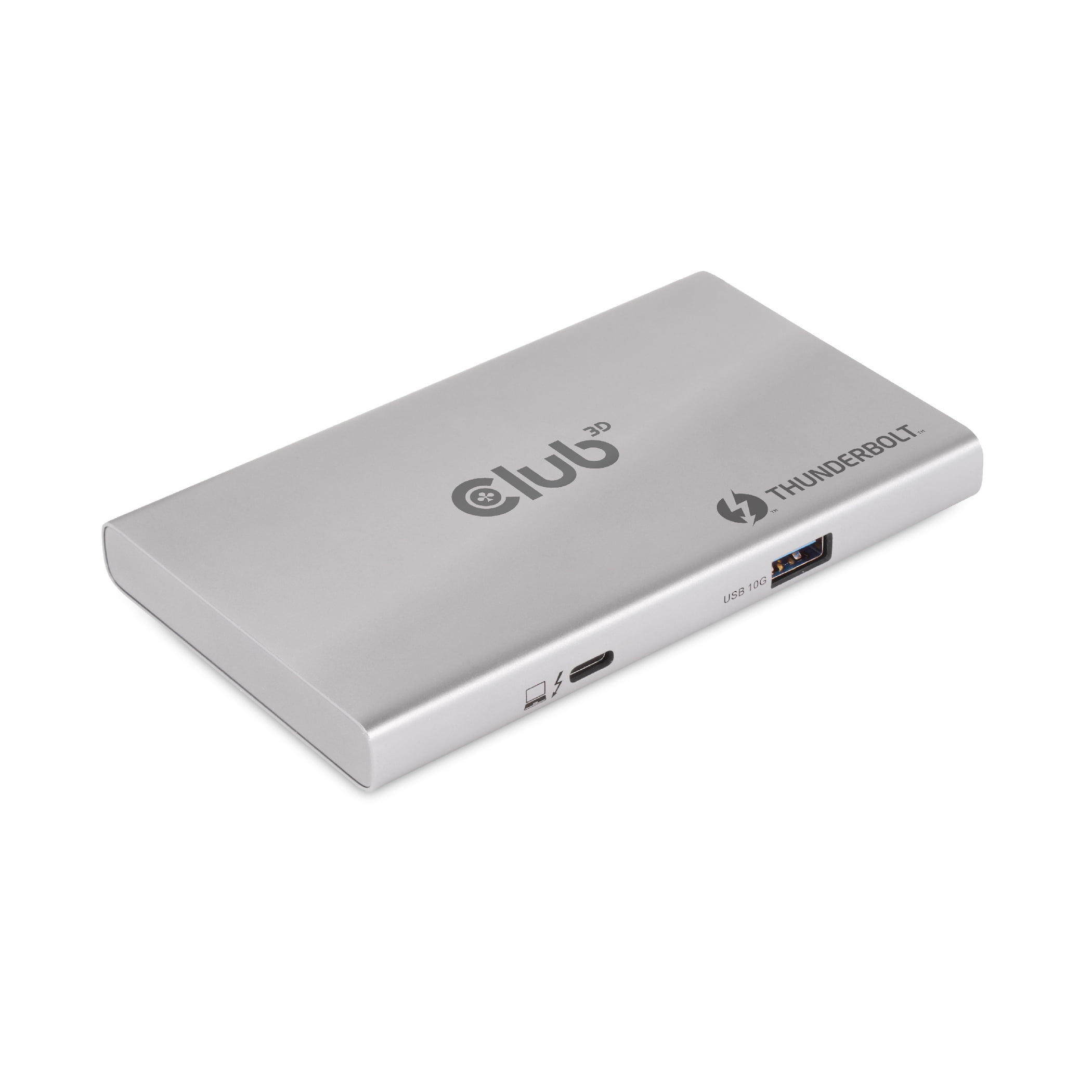 CLUB3D CSV-1580 dockingstation Docking Thunderbolt 4 Sølv - Billede 2