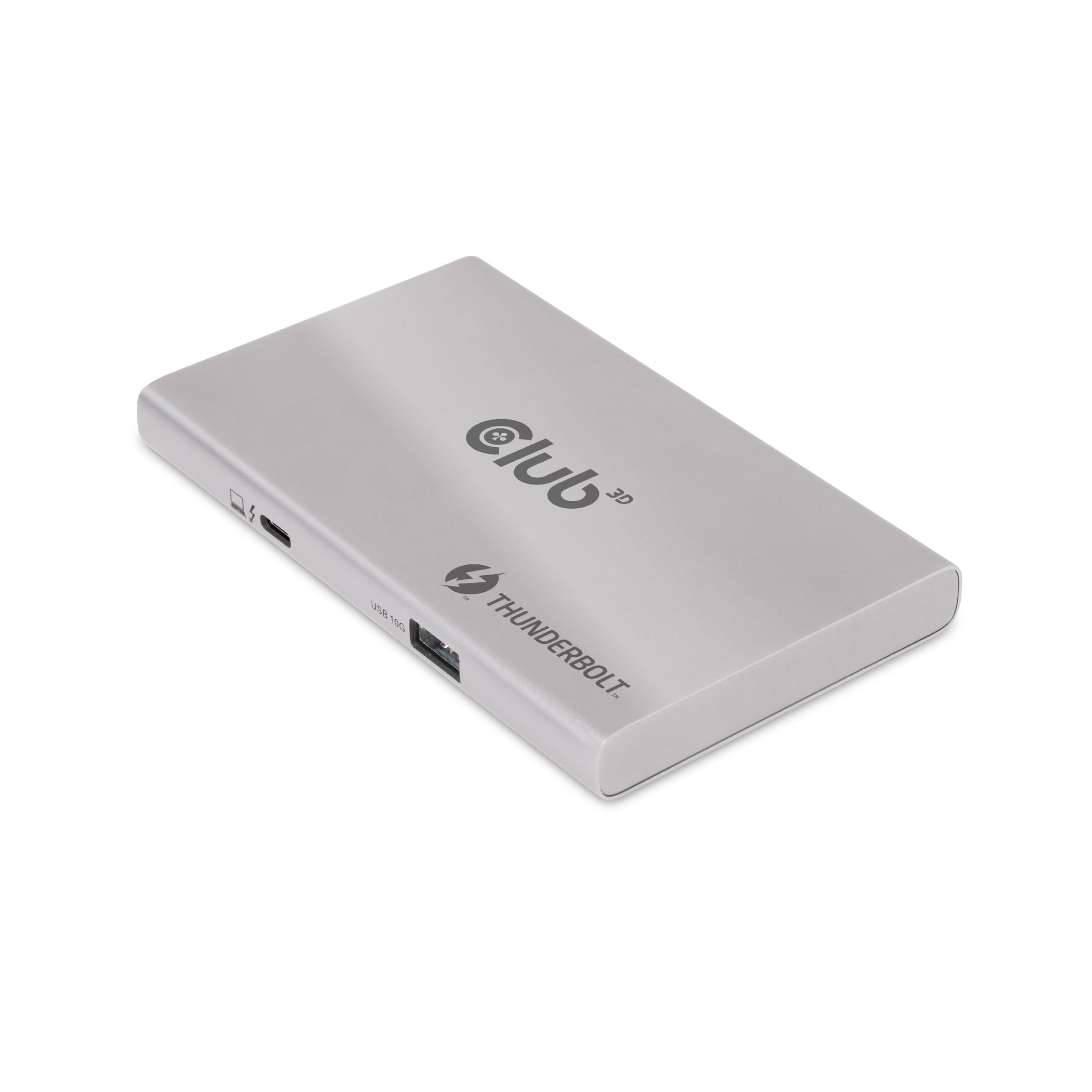 CLUB3D CSV-1580 dockingstation Docking Thunderbolt 4 Sølv - Billede 4