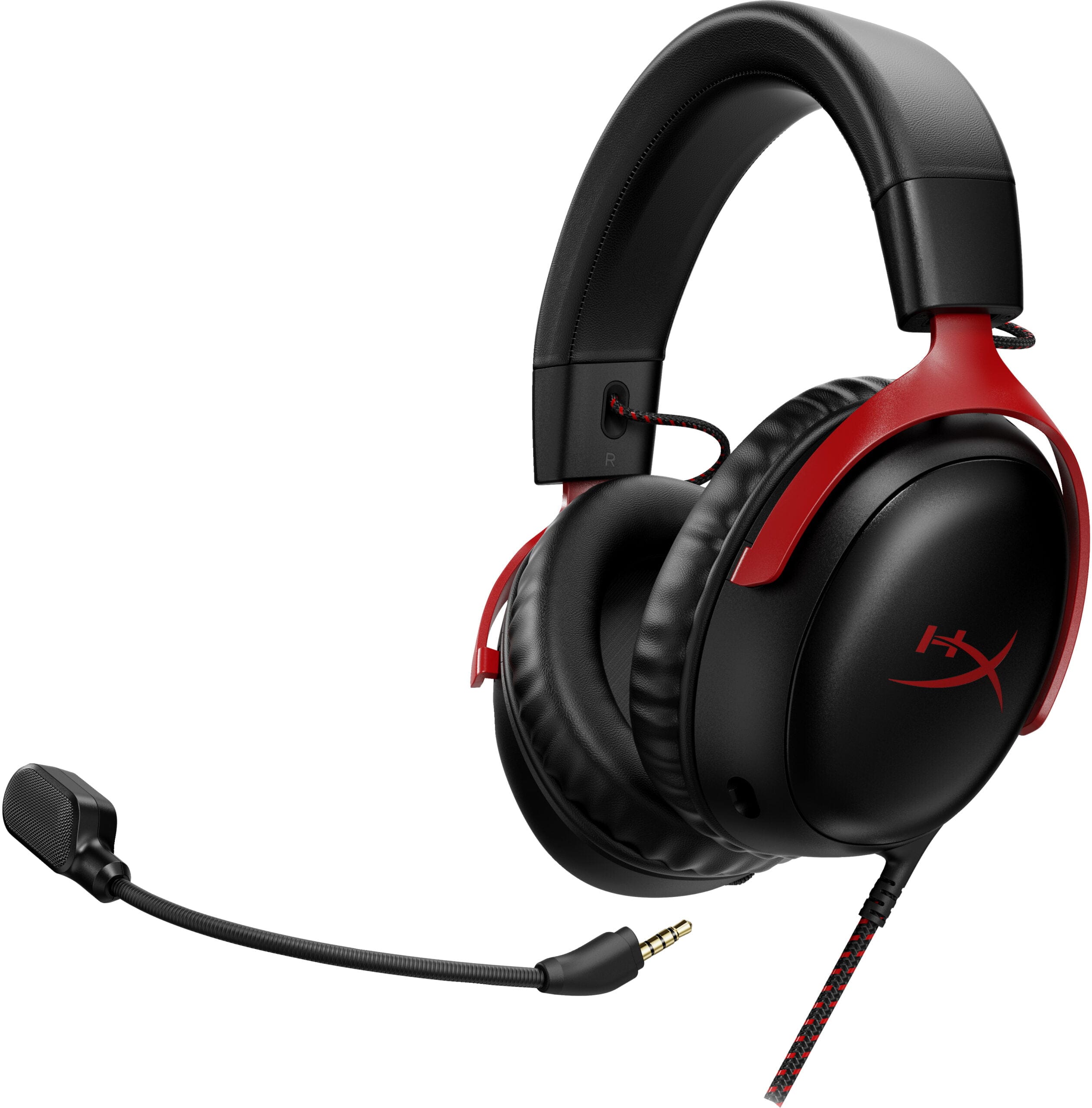 HyperX Cloud III - Gaming Headset (Black/Red) Ledningsført Spil USB Type-C Sort, Rød - Billede 2