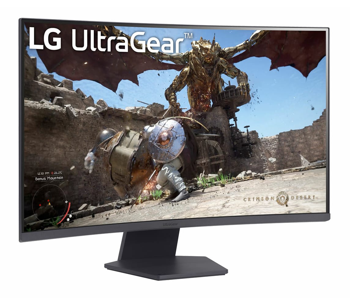 LG 32GS60QC-B computerskærm 80 cm (31.5") 2560 x 1440 pixel Quad HD LCD Sort - Billede 3
