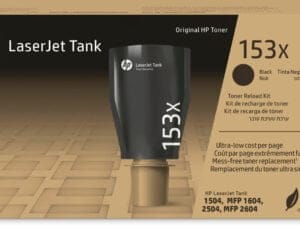 HP 153X Black Original LaserJet Tank Toner Reload Kit tonerpatron 1 stk