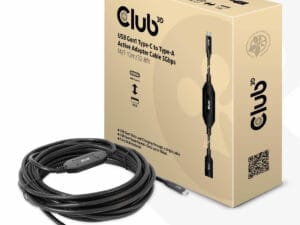 CLUB3D CAC-1538 USB-kabel 10 m USB 3.2 Gen 1 (3.1 Gen 1) USB C USB A Sort