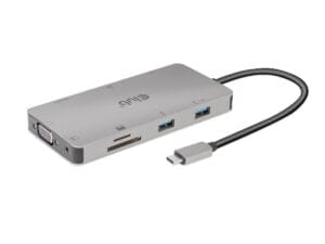 CLUB3D CSV-1594 dockingstation USB 3.2 Gen 1 (3.1 Gen 1) Type-C Sort, Grå