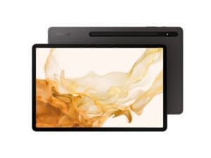 Samsung Galaxy Tab S8+ SM-X800 128 GB 31,5 cm (12.4") Qualcomm Snapdragon 8 GB Wi-Fi 6 (802.11ax) Android 12 Grafit