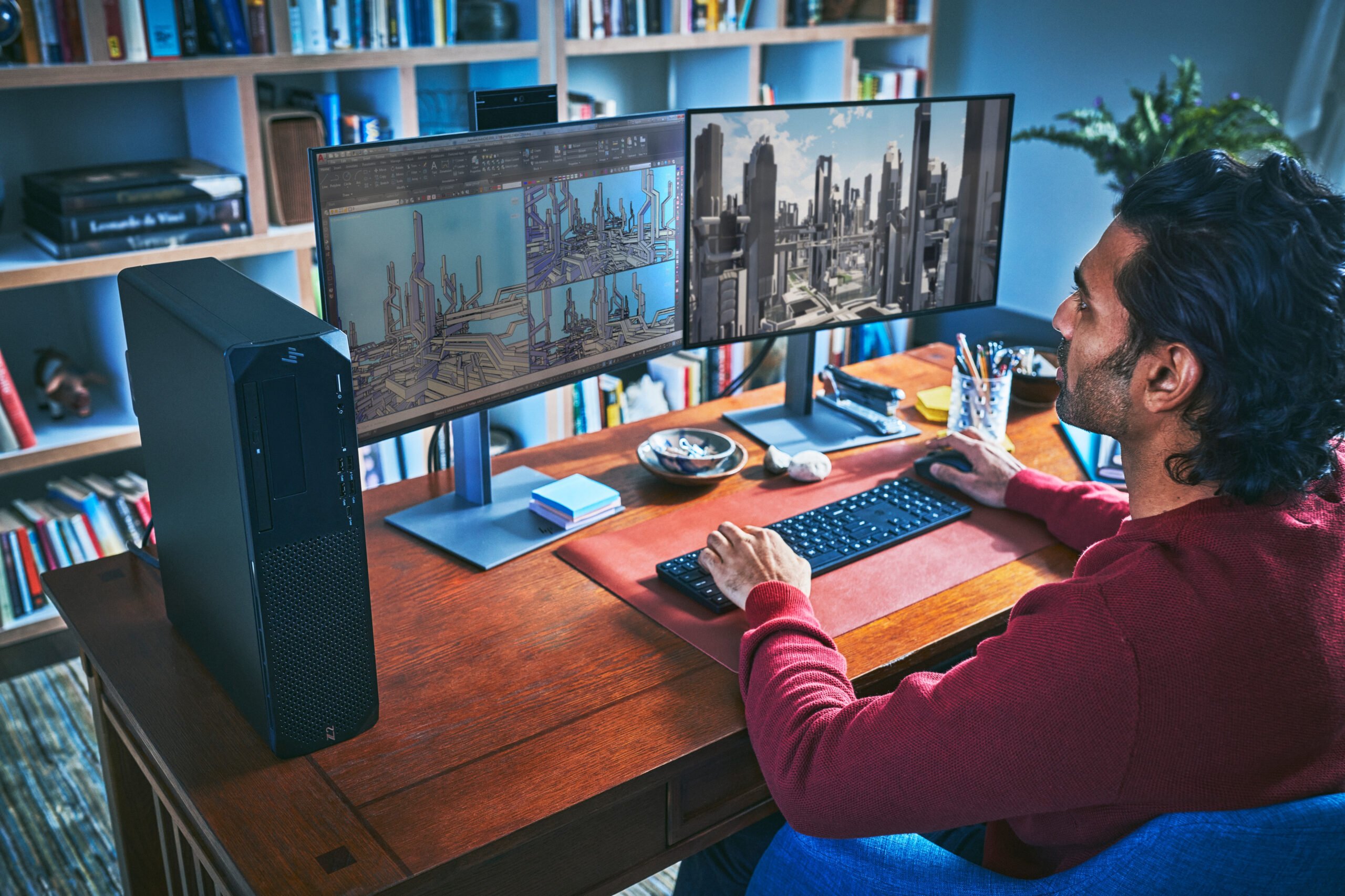 HP Thunderbolt Dock 280W G4 w/Combo Cable Ledningsført Thunderbolt 4 Sort - Billede 6