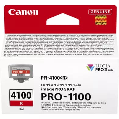Canon LUCIA PRO II blækpatron 1 stk Original Standard udbytte Rød - Billede 2