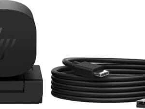 HP 965 4K Streaming webcam 8 MP 3840 x 2160 pixel USB Sort