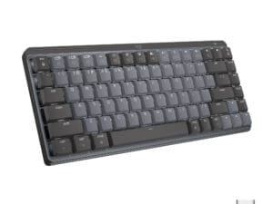 Logitech MX Mini Mechanical tastatur RF trådløs + Bluetooth QWERTY US International Grafit, Grå