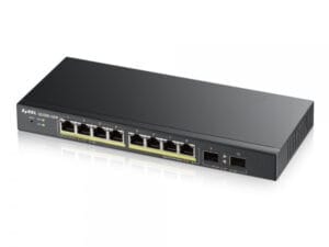 Zyxel GS1900-8HP v3 PoE Administreret L2 Gigabit Ethernet (10/100/1000) Strøm over Ethernet (PoE) Sort