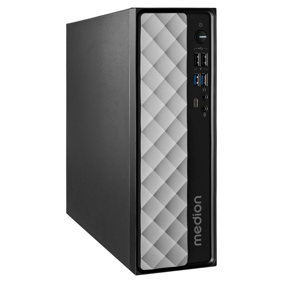 MEDION T80 MINI PC Intel® Core™ i5 i5-12450H 16 GB DDR4-SDRAM 512 GB SSD Sort, Grå - Billede 5