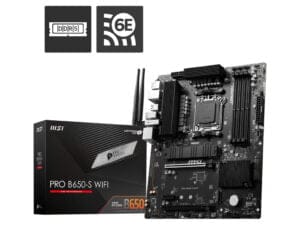 MSI PRO B650-S WIFI bundkort AMD B650 Sokkel AM5 ATX