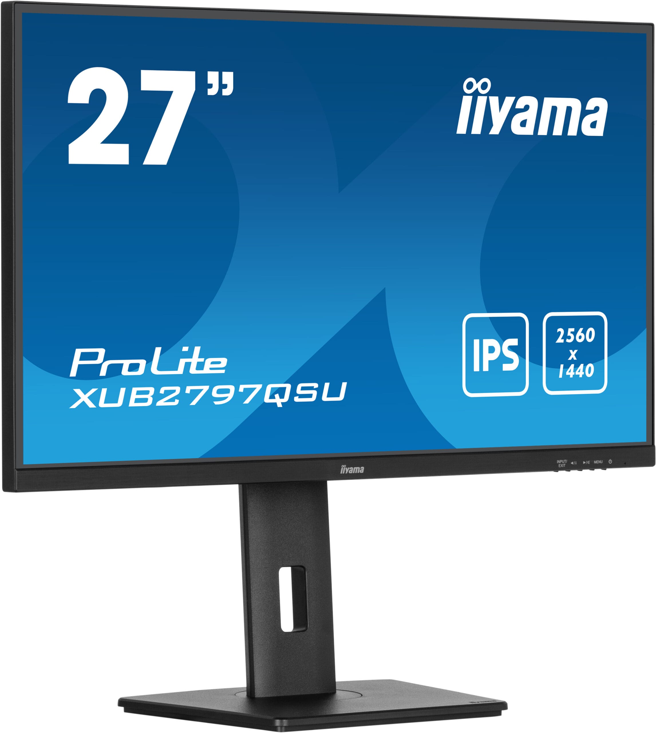 iiyama ProLite XUB2797QSU-B2 computerskærm 68,6 cm (27") 2560 x 1440 pixel 4K Ultra HD LED Sort - Billede 3