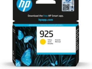 HP 925 Yellow Original Ink Cartridge blækpatron 1 stk Standard udbytte Gul