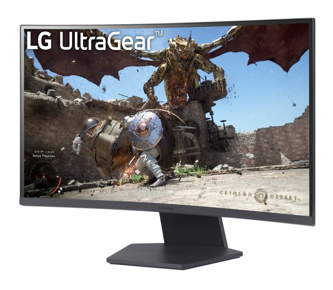 LG 27GS60QC-B computerskærm 68,6 cm (27") 2560 x 1440 pixel Fuld HD LCD Sort - Billede 2