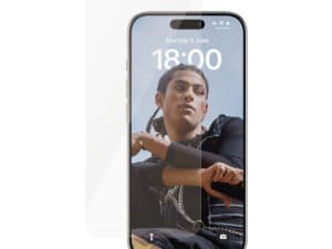 PanzerGlass SAFE. Screen Protector iPhone 2023 6.1" Pro Ultra-Wide Fit Klar skærmbeskytter Apple 1 stk