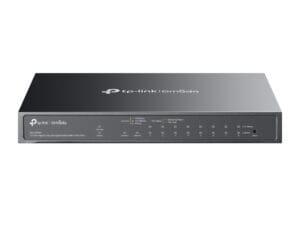 TP-Link Omada ES210GMP netværksswitch Administreret Gigabit Ethernet (10/100/1000) Strøm over Ethernet (PoE) Sort