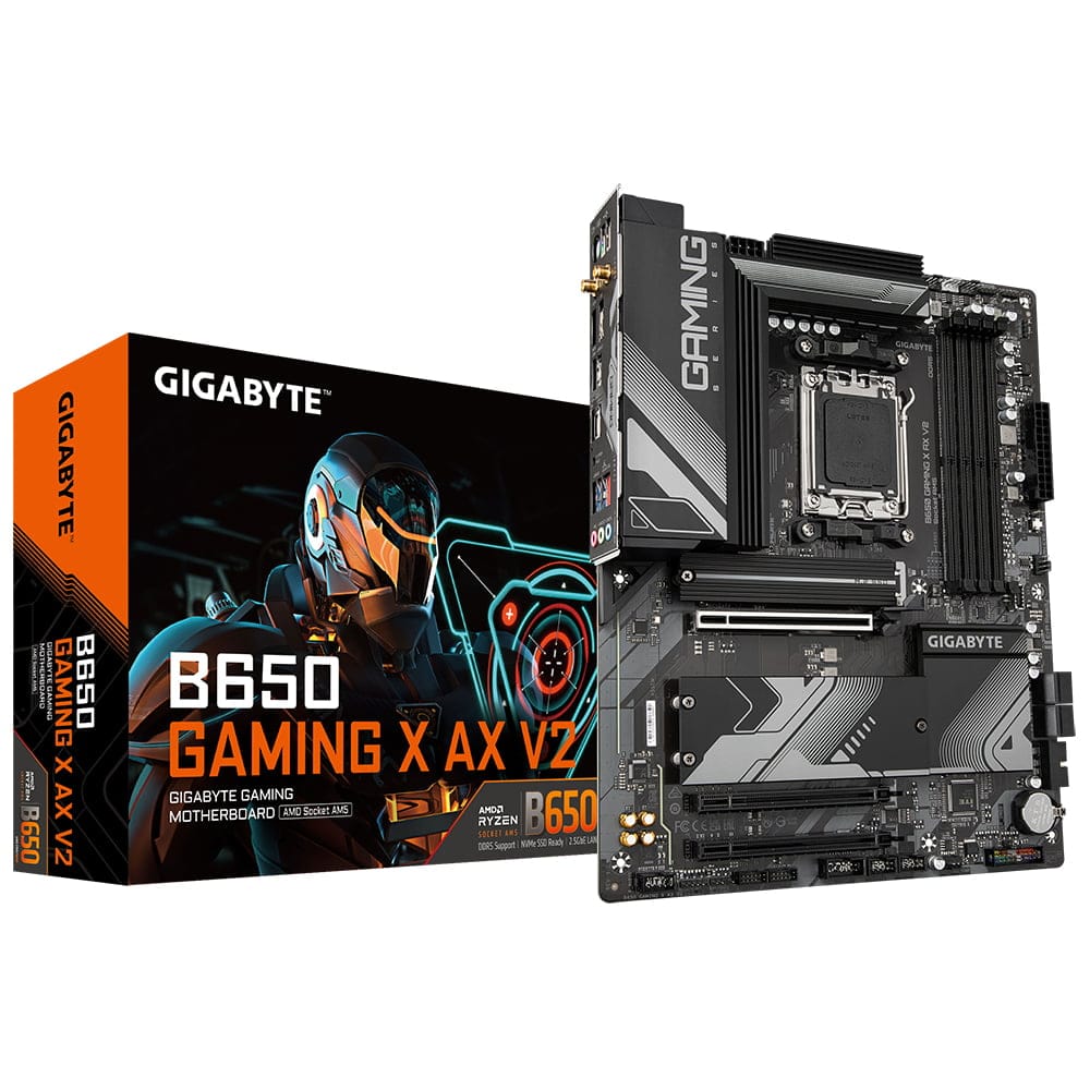 Gigabyte B650 GAMING X AX V2 bundkort AMD B650 Sokkel AM5 ATX