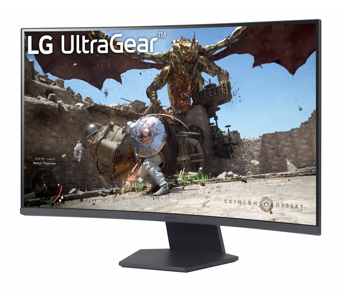 LG 32GS60QC-B computerskærm 80 cm (31.5") 2560 x 1440 pixel Quad HD LCD Sort - Billede 2
