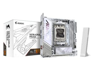 GIGABYTE X870I AORUS PRO ICE bundkort AMD X870 Sokkel AM5 Micro ITX