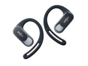 SHOKZ OpenFit Air Headset Trådløs Ørekrog Opkald/Musik/Sport/Hverdag Bluetooth Sort