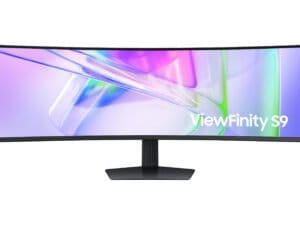Samsung ViewFinity S49C950UAU computerskærm 124,5 cm (49") 5120 x 1440 pixel DQHD LED Sort