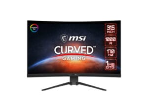 MSI MAG 325CQRFDE QD computerskærm 80 cm (31.5") 2560 x 1440 pixel Wide Quad HD LCD Sort