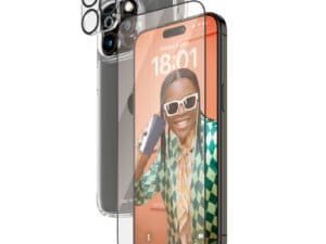 PanzerGlass B1175+2812 Skærm og -bagsidebeskytter til mobiltelefon Klar skærmbeskytter Apple 1 stk