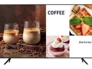 Samsung LH50BECHLGUXEN skilte display Digital fladpaneldisplay 127 cm (50") LED Wi-Fi 4K Ultra HD Sort Indbygget processer Tizen