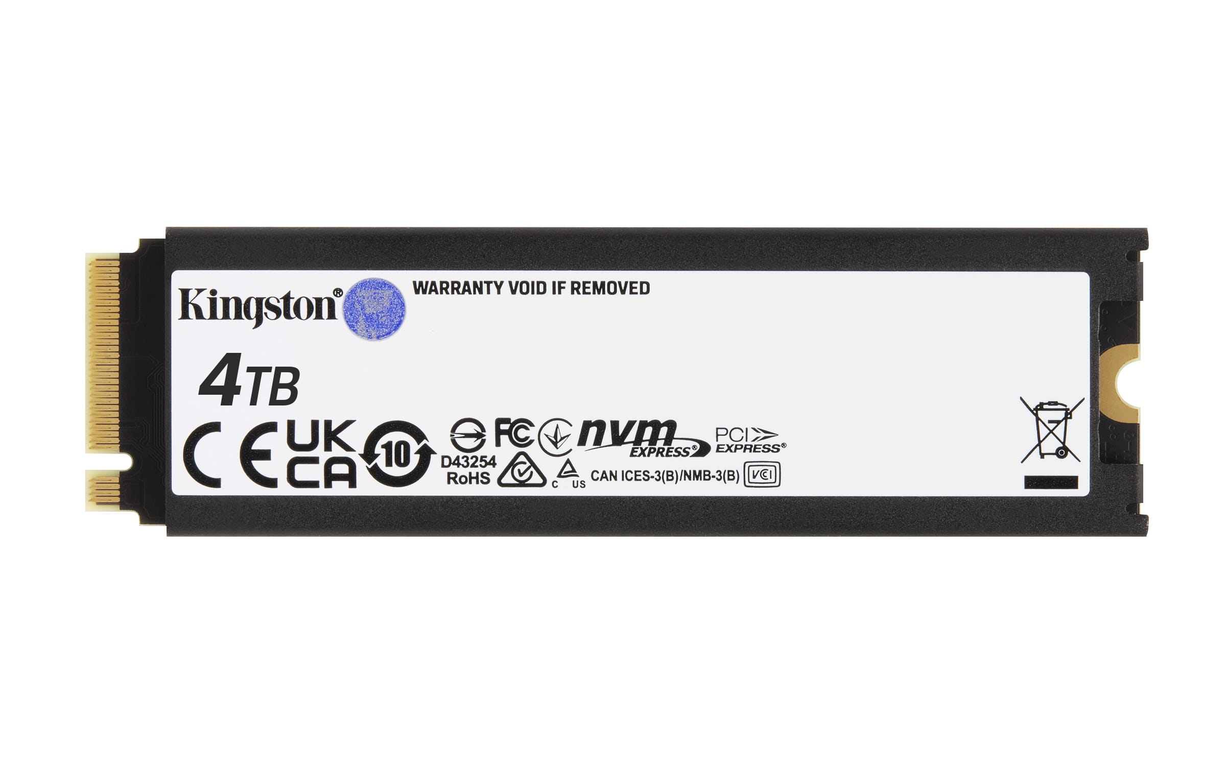 Kingston Technology FURY Renegade 4 TB M.2 PCI Express 4.0 3D TLC - Billede 2