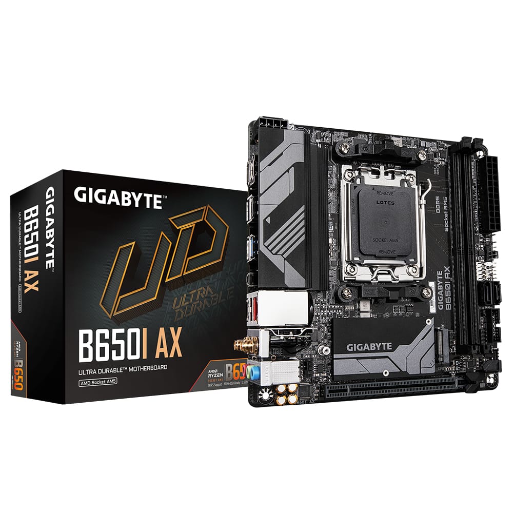 GIGABYTE B650I AX bundkort AMD B650 Sokkel AM5 mini ITX