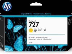 HP 727 130-ml Yellow DesignJet Ink Cartridge blækpatron 1 stk Original Standard udbytte