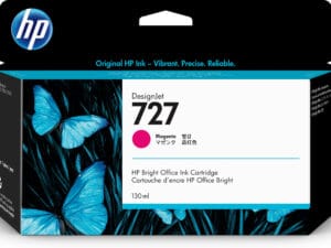 HP 727 130-ml Magenta DesignJet Ink Cartridge blækpatron 1 stk Original Standard udbytte